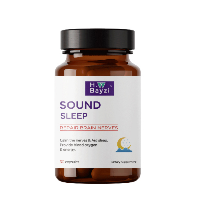 美国Bayzi拜滋深度睡眠四维神经素新 6瓶装