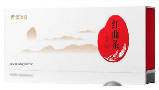 雪瑞安红曲茶 3克*30袋/盒