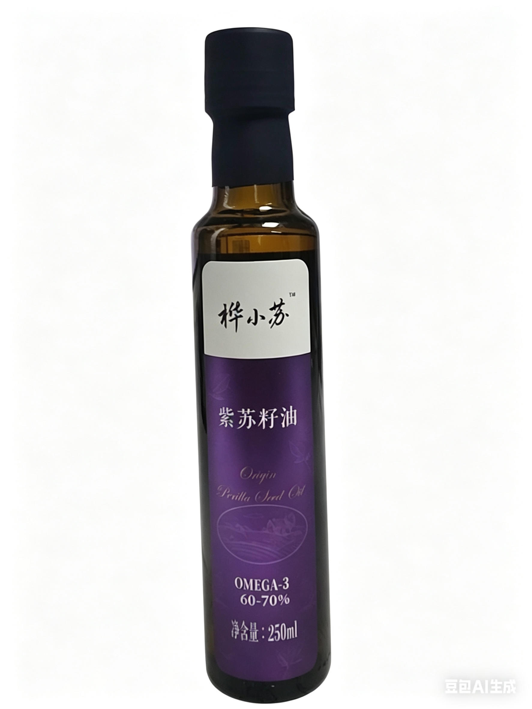 桦小苏紫苏籽油 250ml/瓶 8瓶组